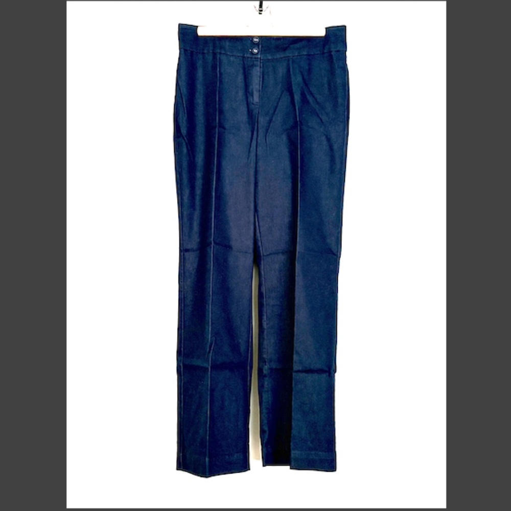 John Paul Richard Navy Blue Pantsuit Suit Set medium size 8 - Picture 8 of 11